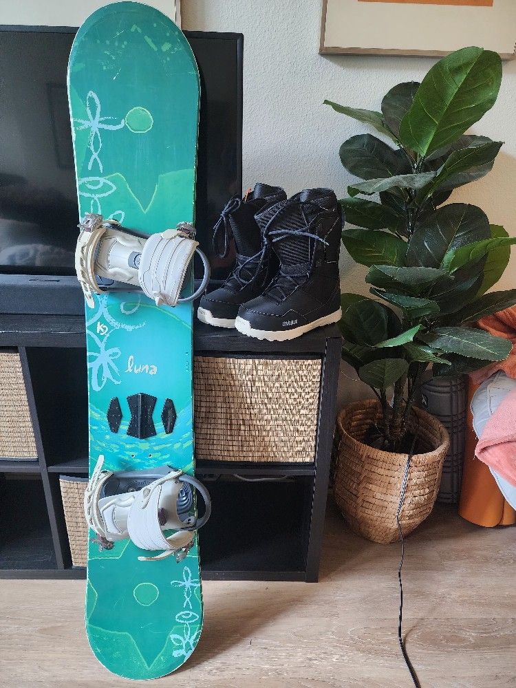 Womens K2 151 Board W/ Boots