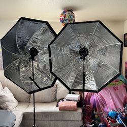 External Photography Lighting Setup 