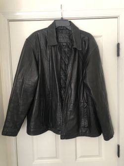 Leather Jacket size L
