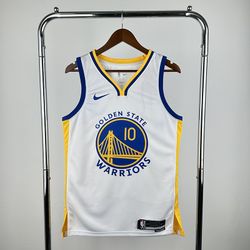 NBA Warriors White #10 Butler Jersey
