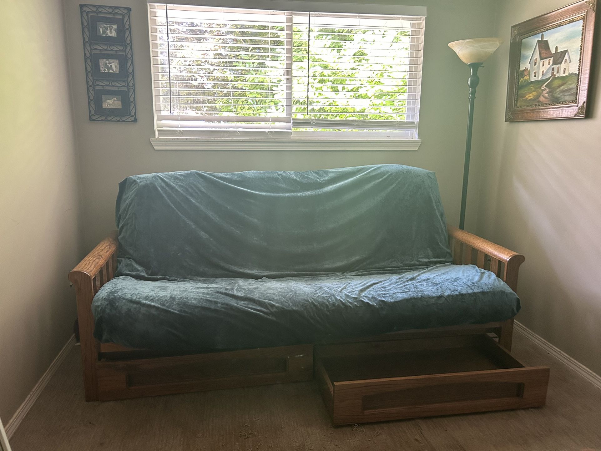 Queen Futon w/ Storage