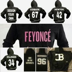 Custom hoodies,sweatshirts,tshirts etc