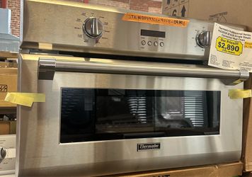 New Thermador 30” single steam convention wall oven