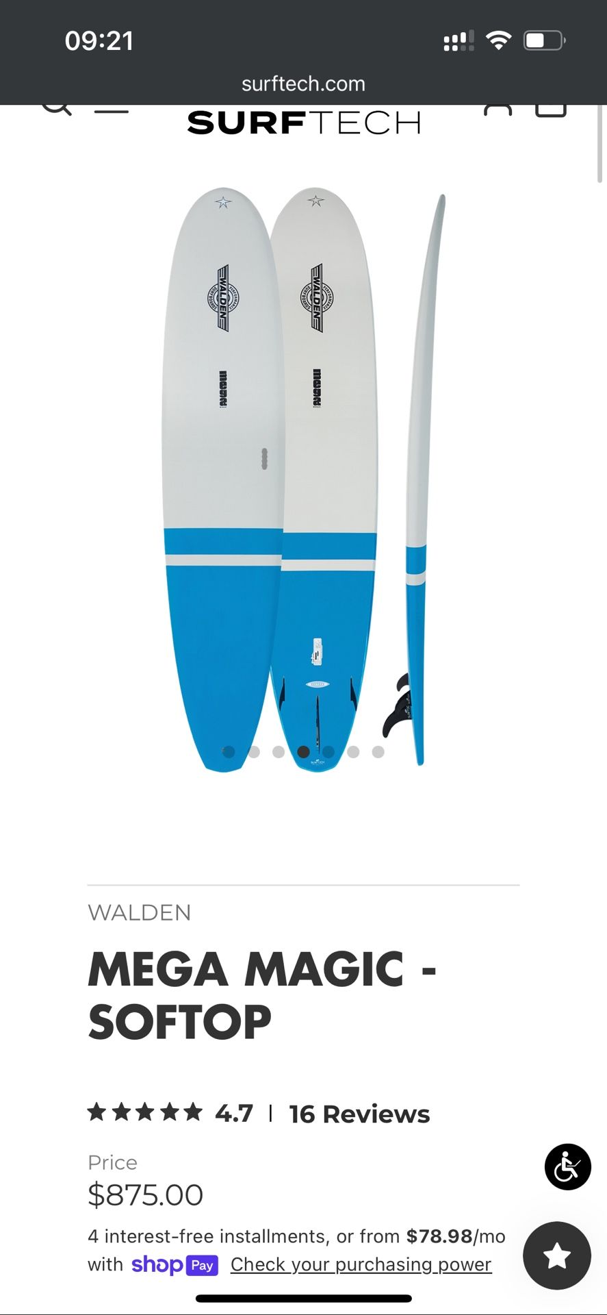 Walden surfboard