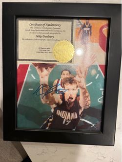Mike Dunleavy Signed Framed Photo w/ Certificate of Authenticity (COA) – Golden State Warriors Memorabilia