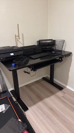 Adjustable Standing Desk, Printer & Office Supplies