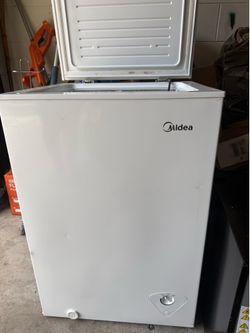 Midea Garage freezer used in good condition.