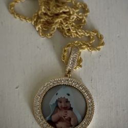 Custom Memory Picture Photo Pendant With/Without chain