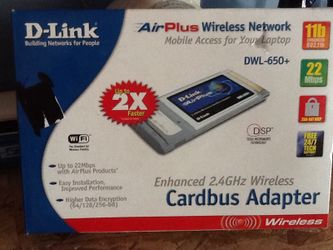 D-link cardbus adapter for laptop