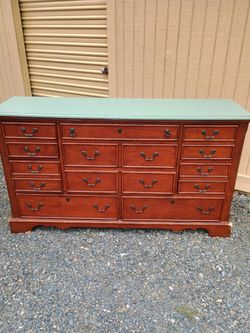 $300 OBO -Beautiful and Unique Vintage Dresser