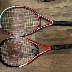 Wilson Professional Tennis Racket And Case