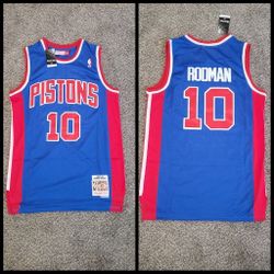 Dennis Rodman Detroit Pistons Jersey 