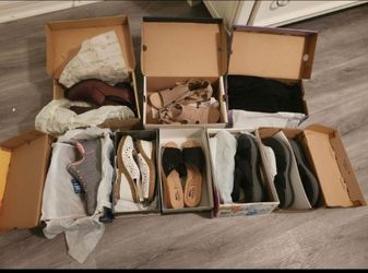Lot of 8 NEW IN BOX Shoes