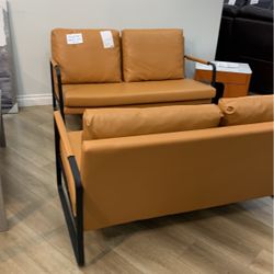 Leather Lounge Chair