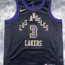Anthony Davis Los Angeles Lakers Nike City Swingman Jersey 