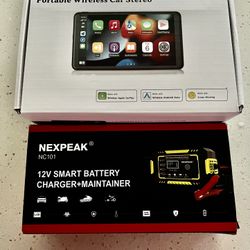 Portable Wireless Stereo / Car Charger Bundle 100.00 / OBO