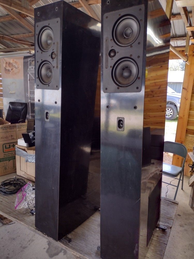 Pair Of NHT Tower Speakers