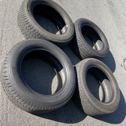 4 — 275/65r20 Michelin Good 90% Treads Tires !