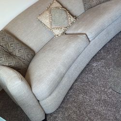 Sofa With Pillows 