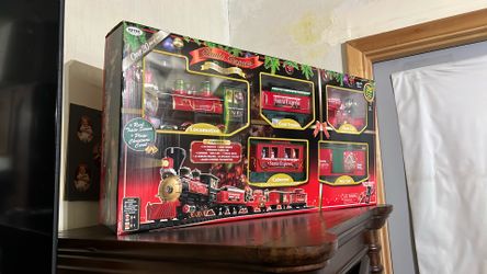 Christmas train set