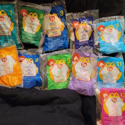 McDonald's TY Beanies NWT