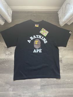 A Bathing Ape BAPE College Tee ‘Black’