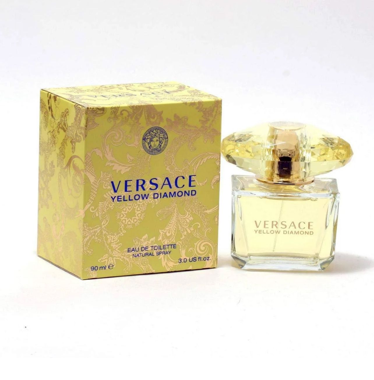“Sparkling Versace Yellow Diamond EDT - 3 oz Spray for Women - $30”
