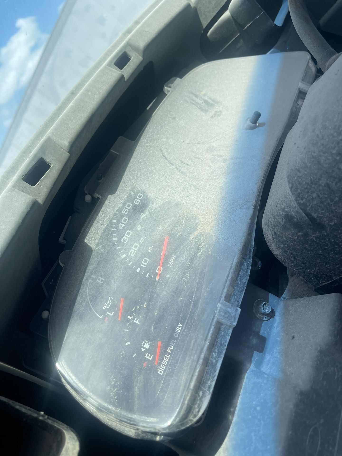 2003 2004 F250 F350 F450 F550 Cluster Diesel