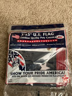 OLYMPUS 3x5 U.S. FLAG OUTDOOR POLY COTTON