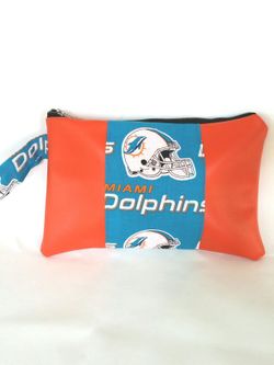 Miami Dolphins Clutch Purse