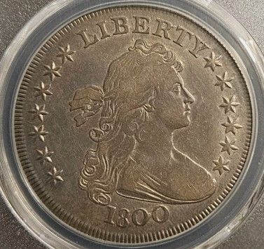 1800 $1 Draped Bust Silver Dollar