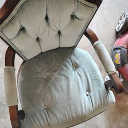 Wood Accent Chair