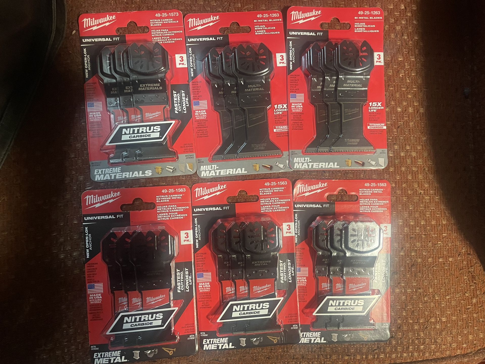 Milwaukee Multi Toll Blades