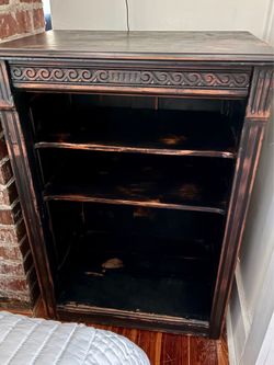 Side table or bookcase