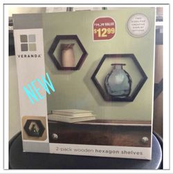 2 pack display shelves