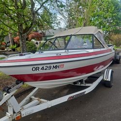 16ft Speed Boat, Inboard/outboard Motor