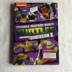 Teenage Mutant Ninja Turtles: Showdown in Dimension X (DVD, 2014) – Target Exclusive Slipcover – Brand New Sealed