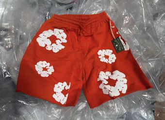 Denim tear shorts
