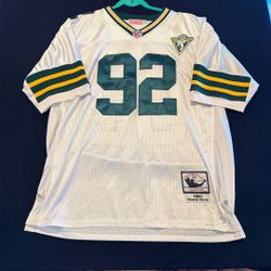 Reggie White Mitchell Ness 1993 Packers Jersey Size 52(2XL)