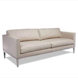 American Leather Grade V Fabric Henley Sofa * PROFESSIONALLY CLEANED*