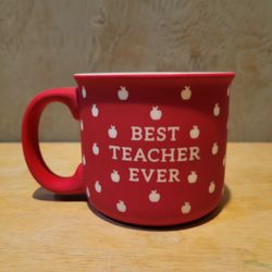 "Best Teacher Ever" Eccolo Mug