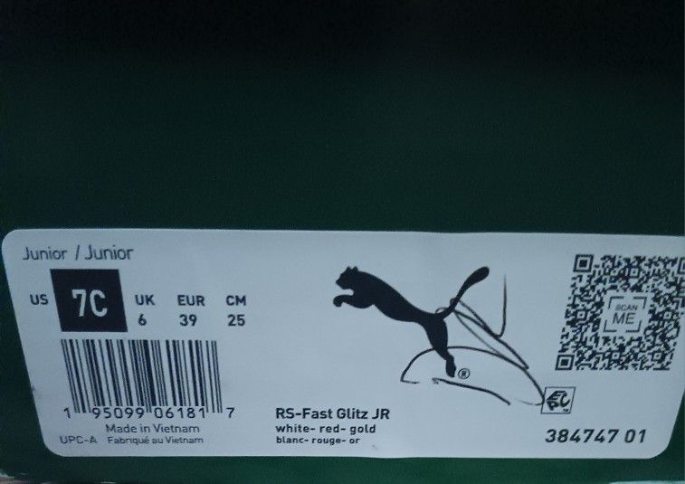 Puma Shoes Size 7c