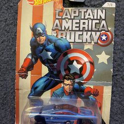 Hot Wheel Captain America & Bucky Car