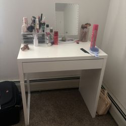 White ikea Desk 