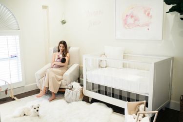 Sloan Acrylic Convertible Crib Pottery Barn