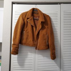 Rust Color Blazer Type Jacket