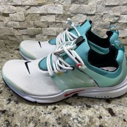 Nike Air Presto Mens White Teal Running Shoes Size 11 DV2210-300