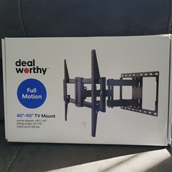 Deal Worthy full Motion 40" to 90" tv mount