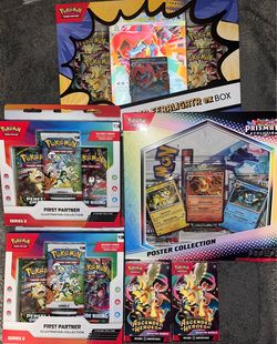 Ascended Heroes Bundles + EX Box, Prismatic Poster & First Partner Series 2 (Pokemon cards)