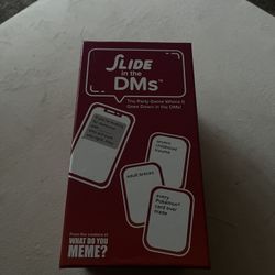 Slide in the DM Card Game 